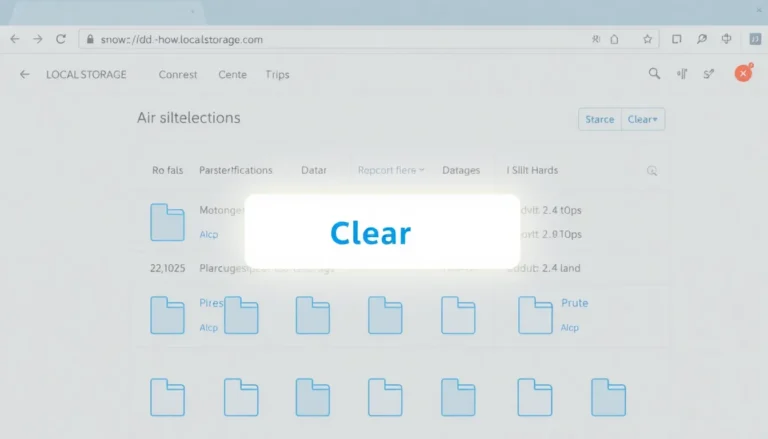 How to clear all data from localStorage in JavaScript