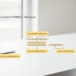 How to define a custom HTML tag in JavaScript