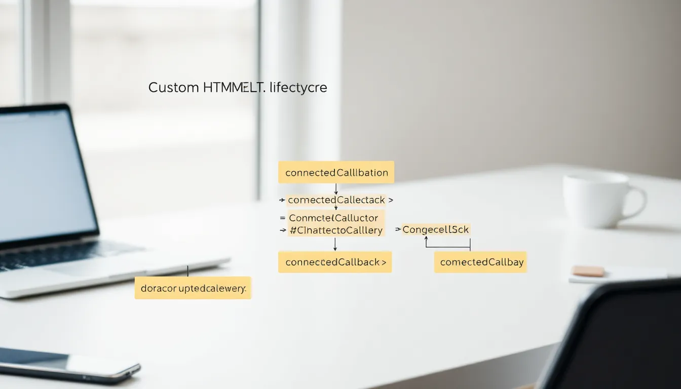 How to define a custom HTML tag in JavaScript