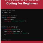 The Basics of JavaScript Coding For Beginners
