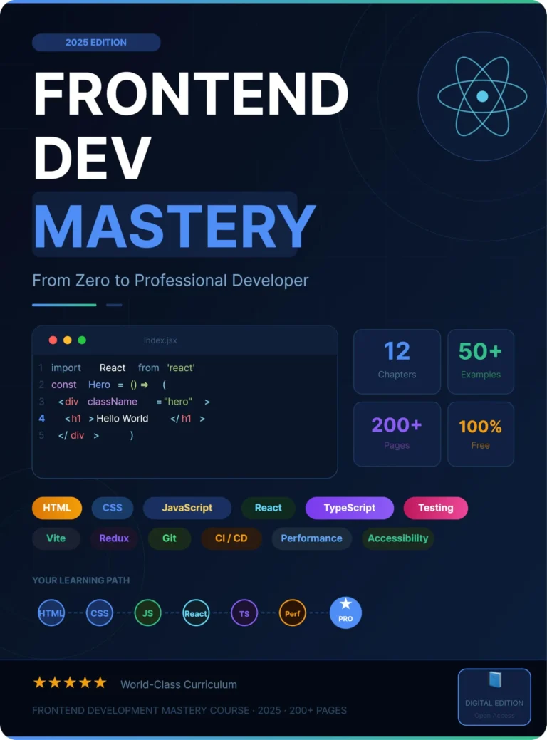 Frontend Development Mastery