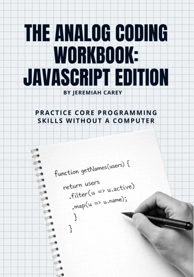 The Analog Coding Workbook: JavaScript Edition