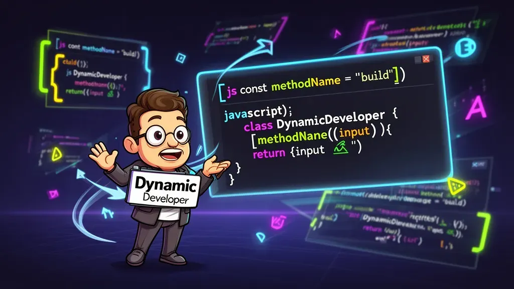How to use computed property names in JavaScript classes