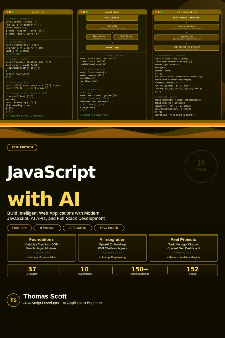 JavaScript with AI
