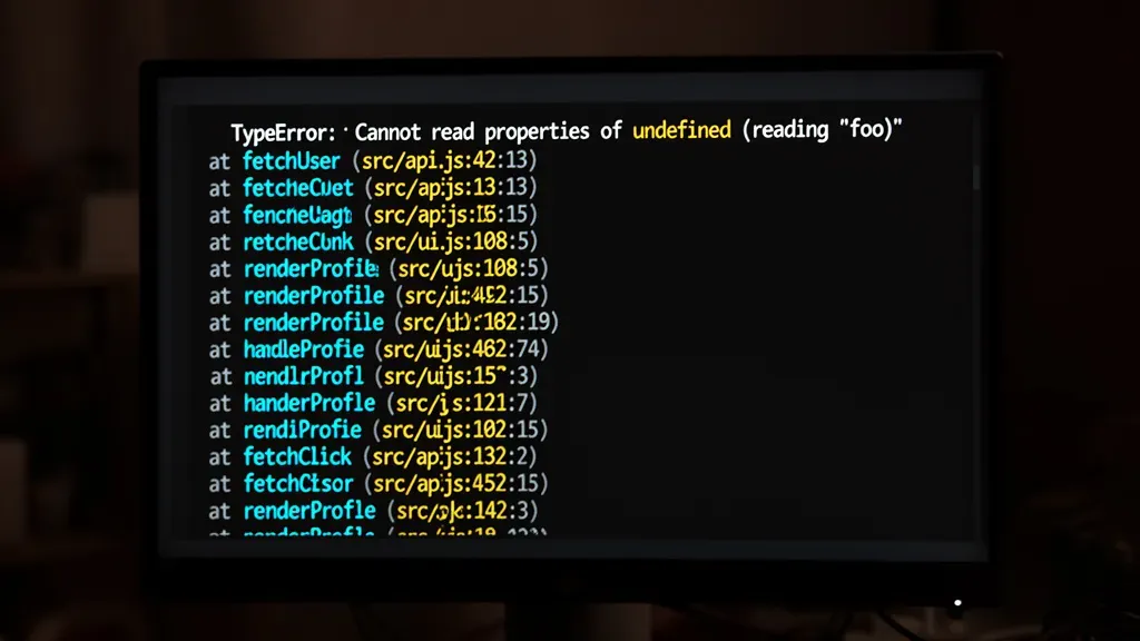 How to get the error stack trace in JavaScript