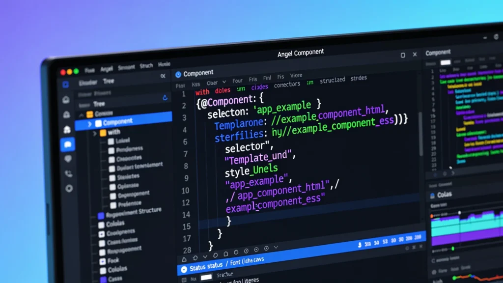 How to create a component in Angular