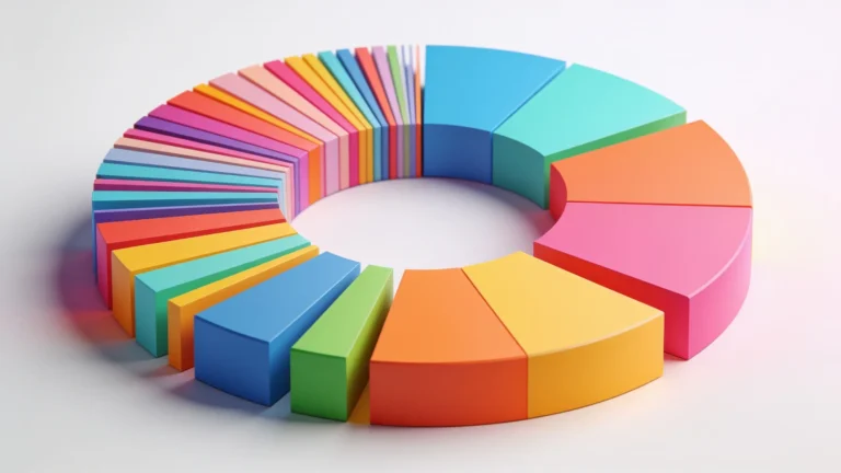 How to create a pie chart with D3